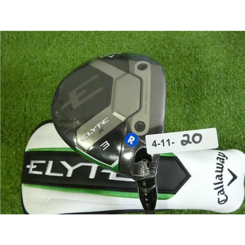 Callaway Elyte X 15 3 Wood Denali Charcoal 60g 5.5 Regular Graphite with HC