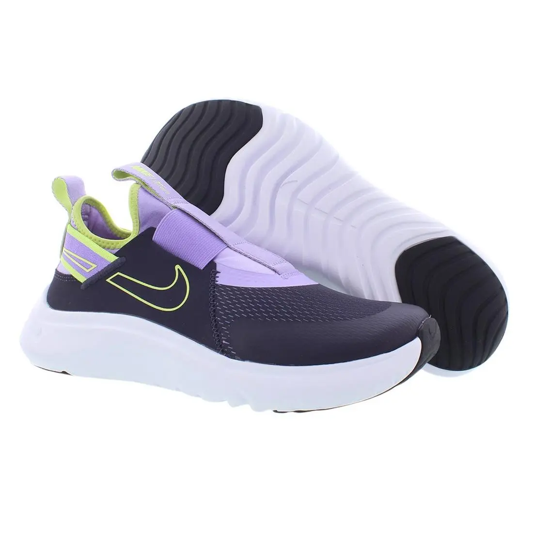 Nike Flex Plus GS Girls Shoes Size 6.5 Color: Cave Purple/light Lemon Twist