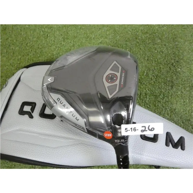 Callaway 2026 Quantum Max 10.5 Driver Denali Frost Silver 60 6.0 Stiff w HC