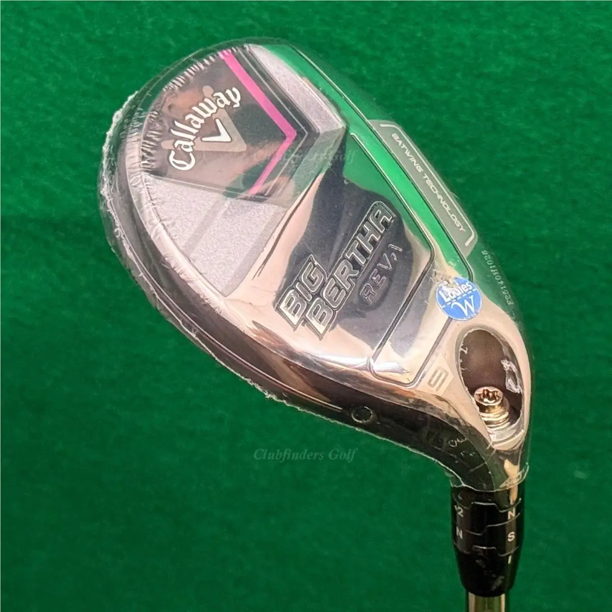 Lady Callaway `23 Big Bertha Reva 40° 9 Hybrid Recoil Esx 450 F1 Ladies W/hc