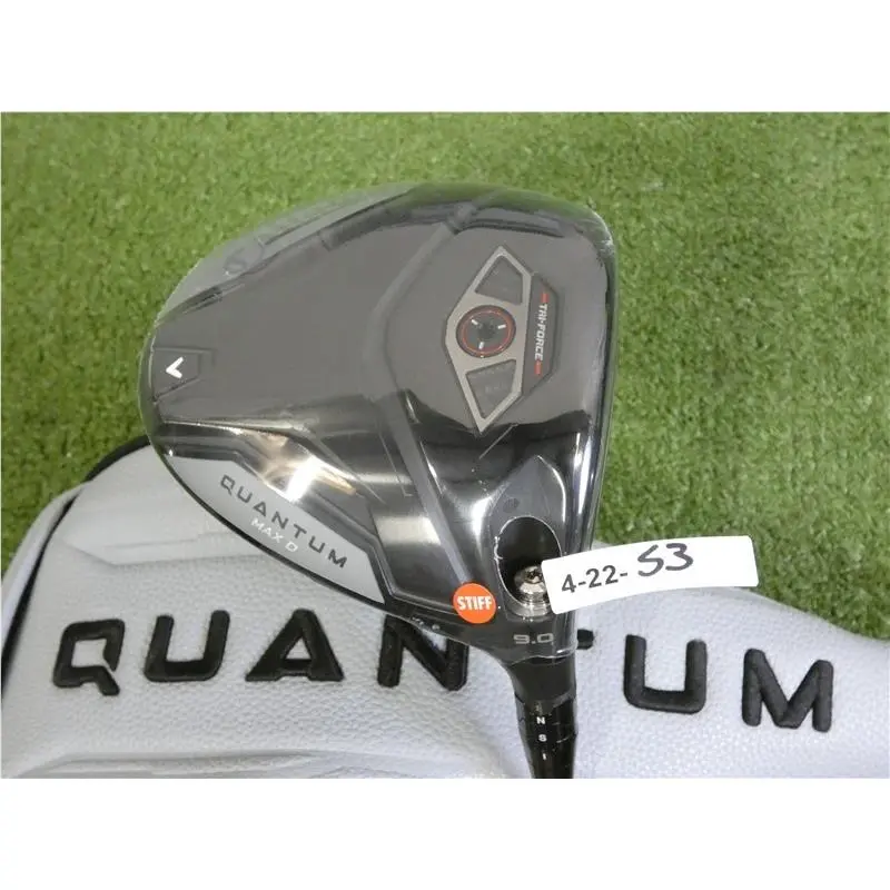 Callaway 2026 Quantum Max D 9.0 Driver Denali Frost Silver 60g 6.0 Stiff HC