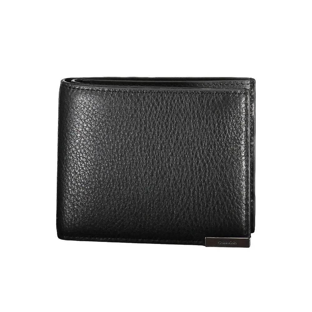 Calvin Klein Nero Leather Men Wallet - CA-37972