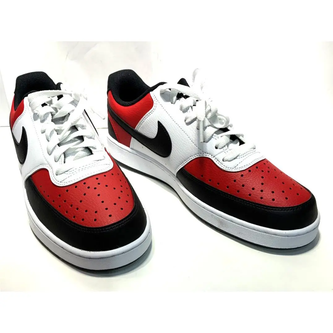 Nike shoes - Nike Court Vision - Court Vision - IO9112 657 - Black, Manufacturer: White/University Red/White (UPC: 196604824132) 0