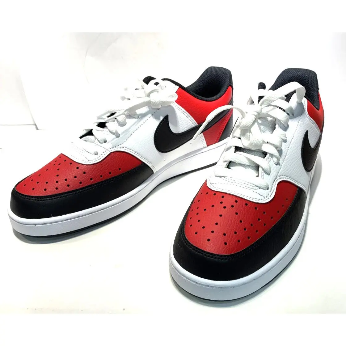 Nike shoes - Nike Court Vision - Court Vision - IO9112 657 - Black, Manufacturer: White/University Red/White (UPC: 196604824132) 1