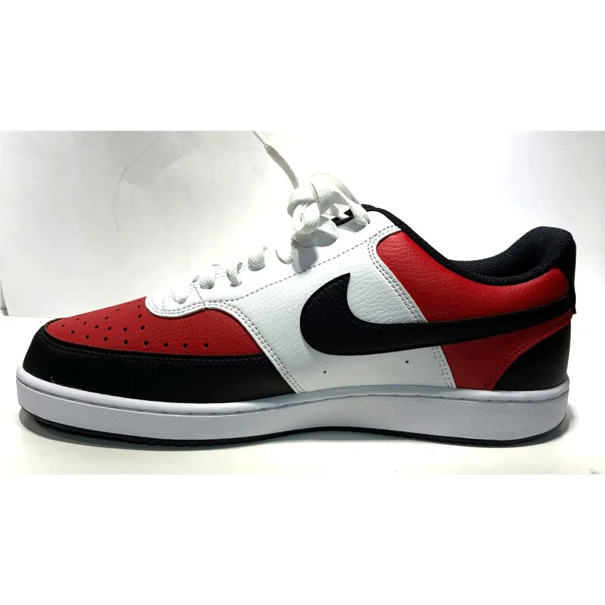 Nike shoes - Nike Court Vision - Court Vision - IO9112 657 - Black, Manufacturer: White/University Red/White (UPC: 196604824132) 6