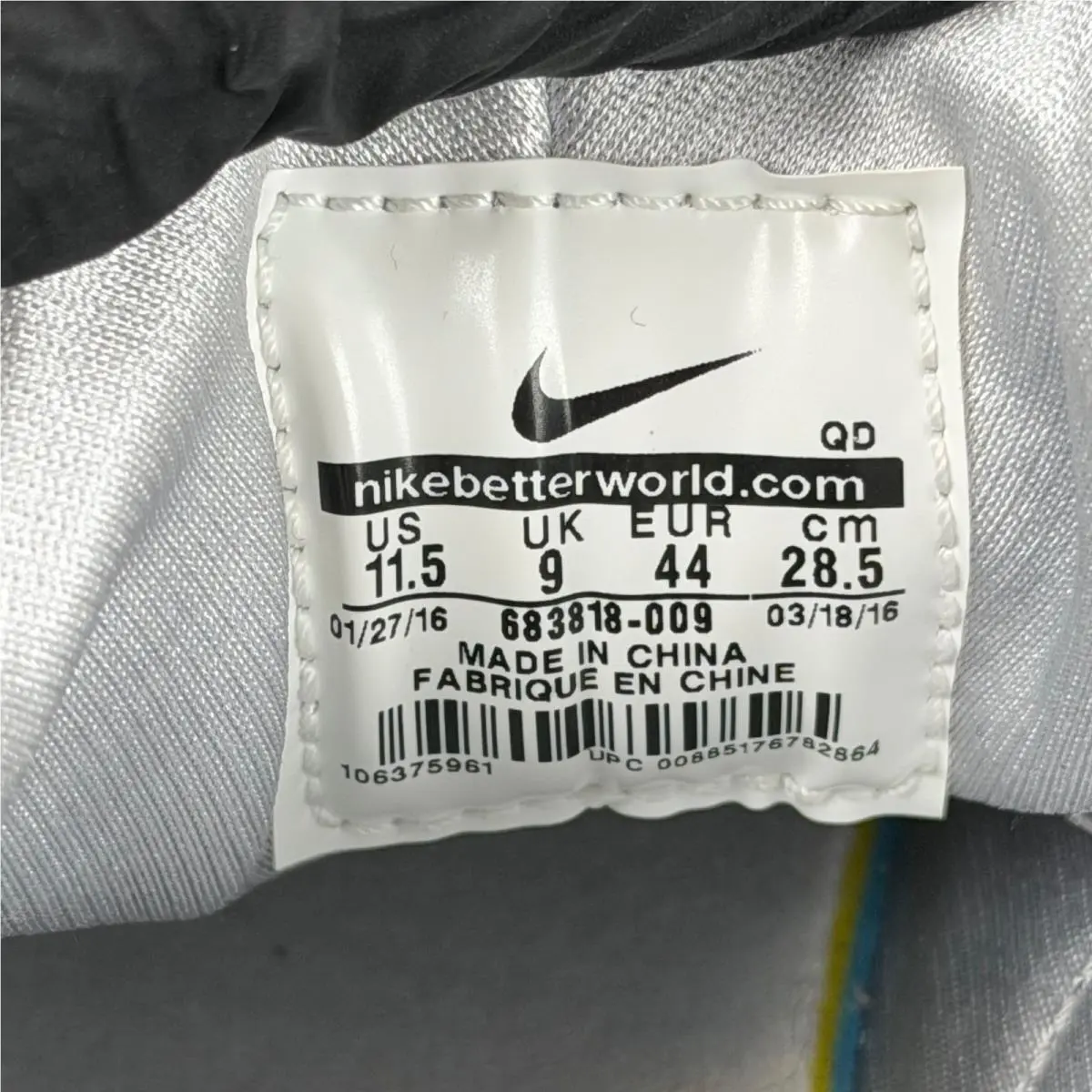 Nike shoes - Nike Air Huarache Run PRM - 683818-009 - Gray 5
