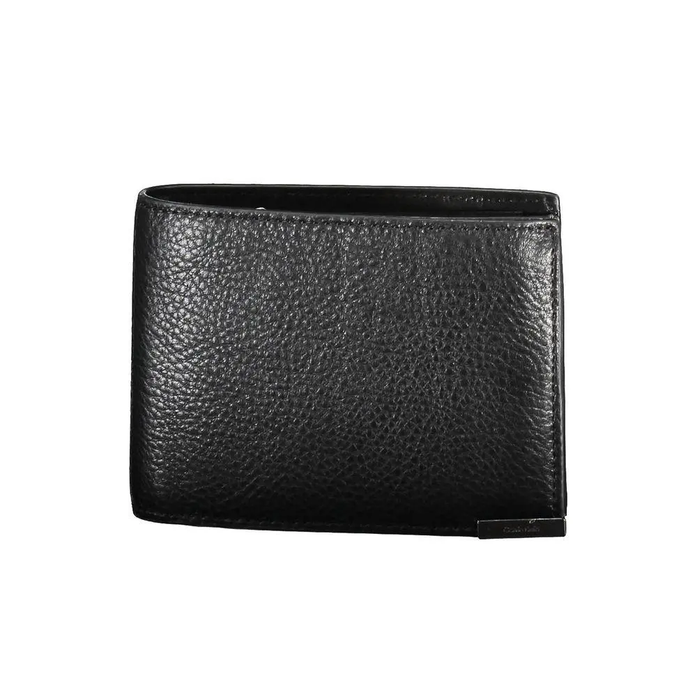 Calvin Klein Black Leather Men Wallet - CA-20516