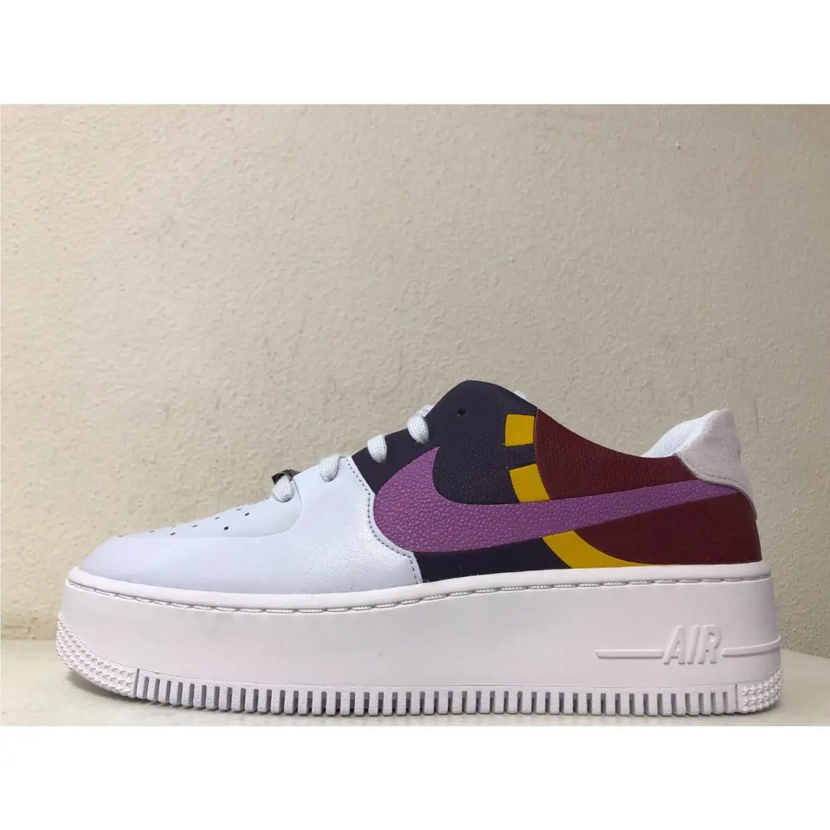 Nike shoes - Nike Air Force 1 - Air Force - BV1976-003 - Football Grey/Dark Orchid (UPC: 193150493812) 0