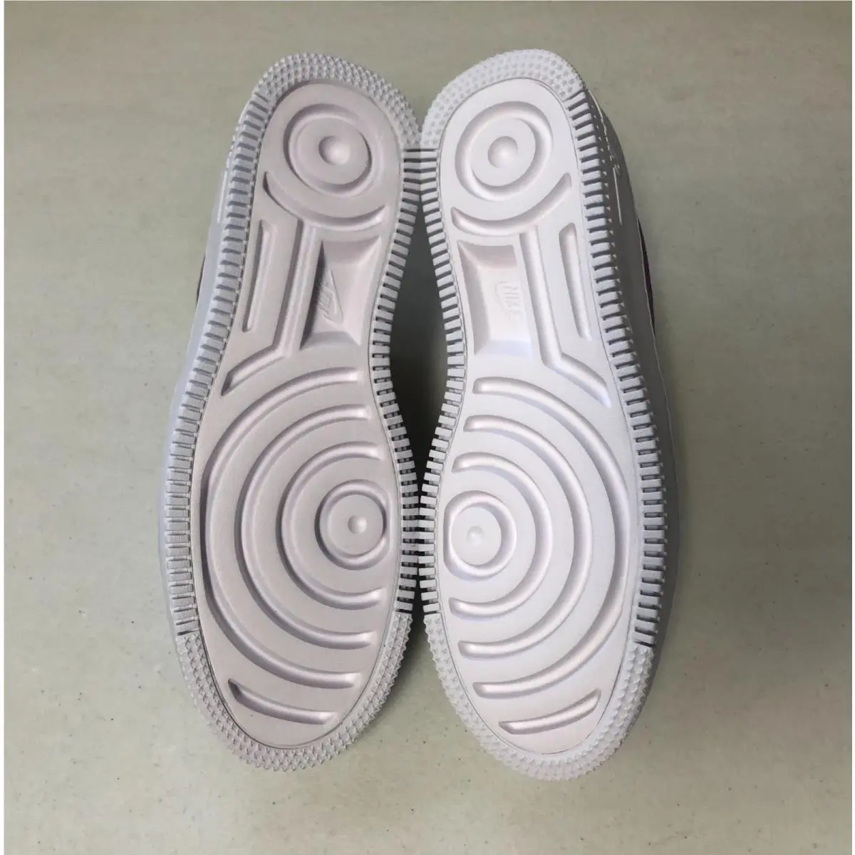 Nike shoes - Nike Air Force 1 - Air Force - BV1976-003 - Football Grey/Dark Orchid (UPC: 193150493812) 4