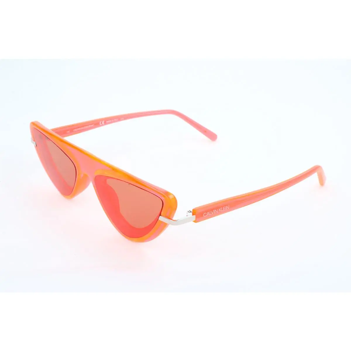 Calvin Klein Unisex 57mm Orange Sunglasses CKNYC1951S-855-57
