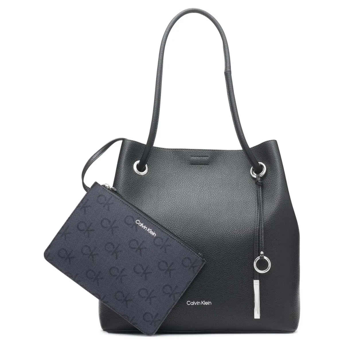 Calvin Klein Gabrianna Novelty North/south Key Item One Size Black/silver 1