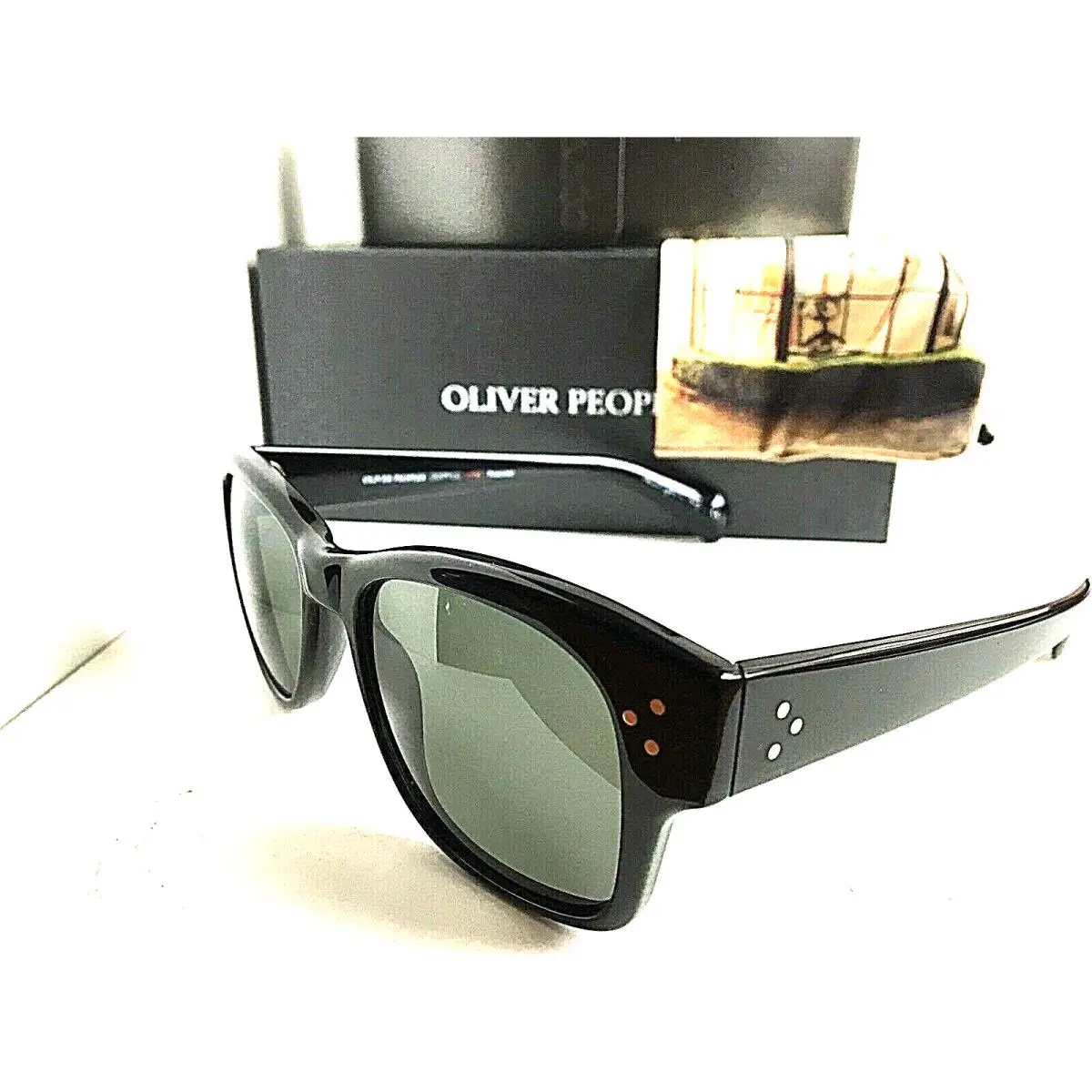 Polarized  OV 5242S 1005/P2 Jannsson 51mm Black Men`s Sunglasses by Oliver Peoples