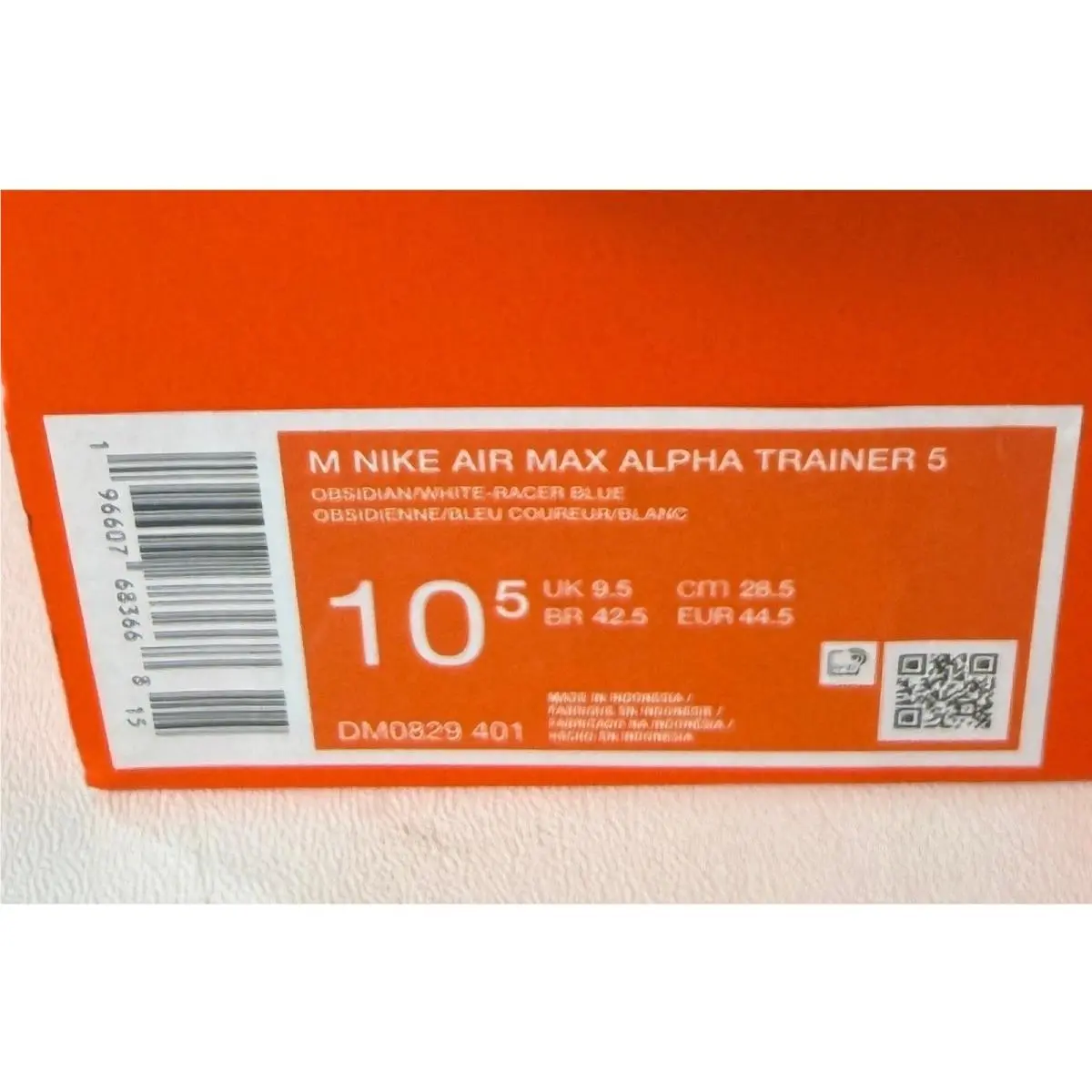 Nike shoes - Nike Air Max Alpha Trainer 5 - Blue 10