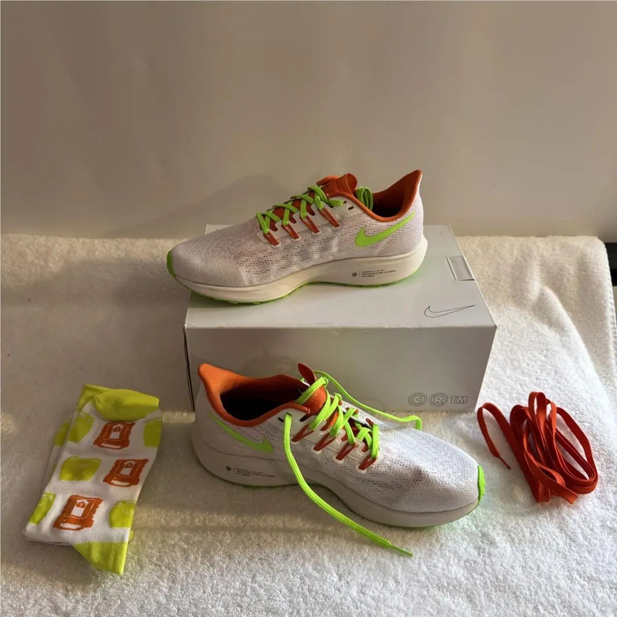 Custom Sina Nike Air Zoom Mens Running Gym Trainers US Size 9 CJ5286-994