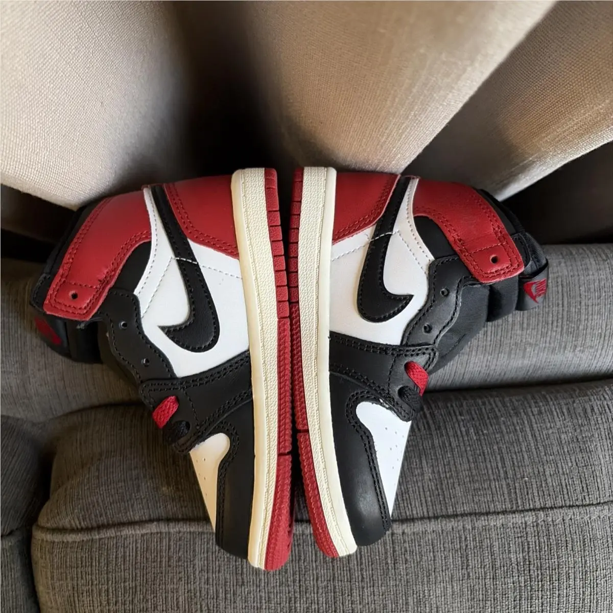 Nike shoes - Air Jordan 1 - Air - FD1413 106 - Red (UPC: 0197859688890) 9