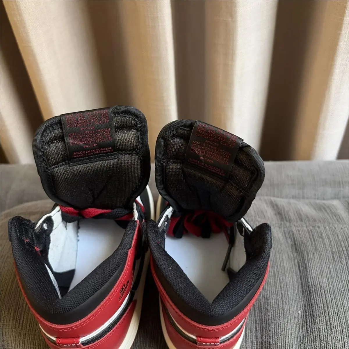 Nike shoes - Air Jordan 1 - Air - FD1413 106 - Red (UPC: 0197859688890) 13