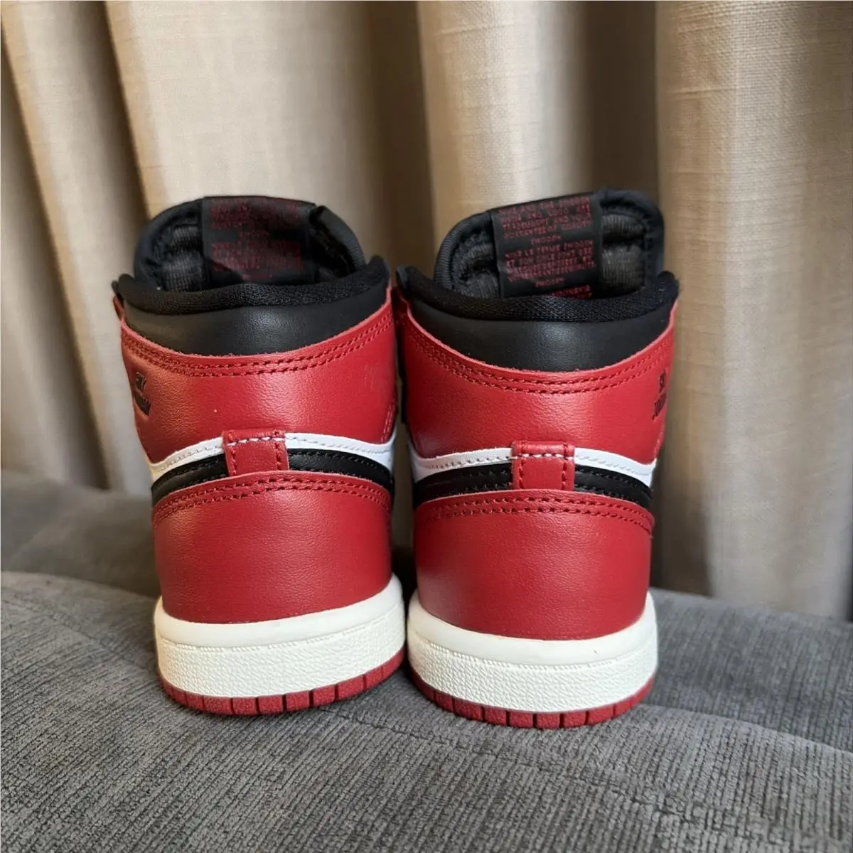 Nike shoes - Air Jordan 1 - Air - FD1413 106 - Red (UPC: 0197859688890) 5