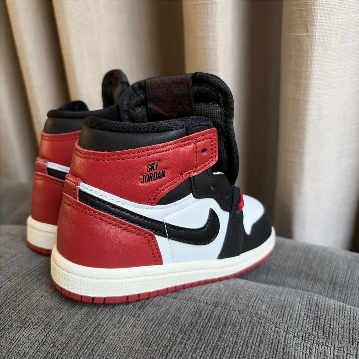Nike shoes - Air Jordan 1 - Air - FD1413 106 - Red (UPC: 0197859688890) 6