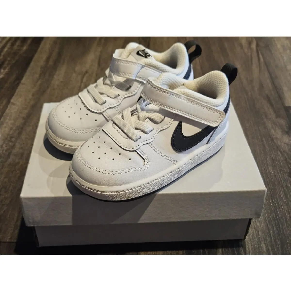 Nike Force 1 LE Triple White TD Toddlers Size 8C DH2926 111