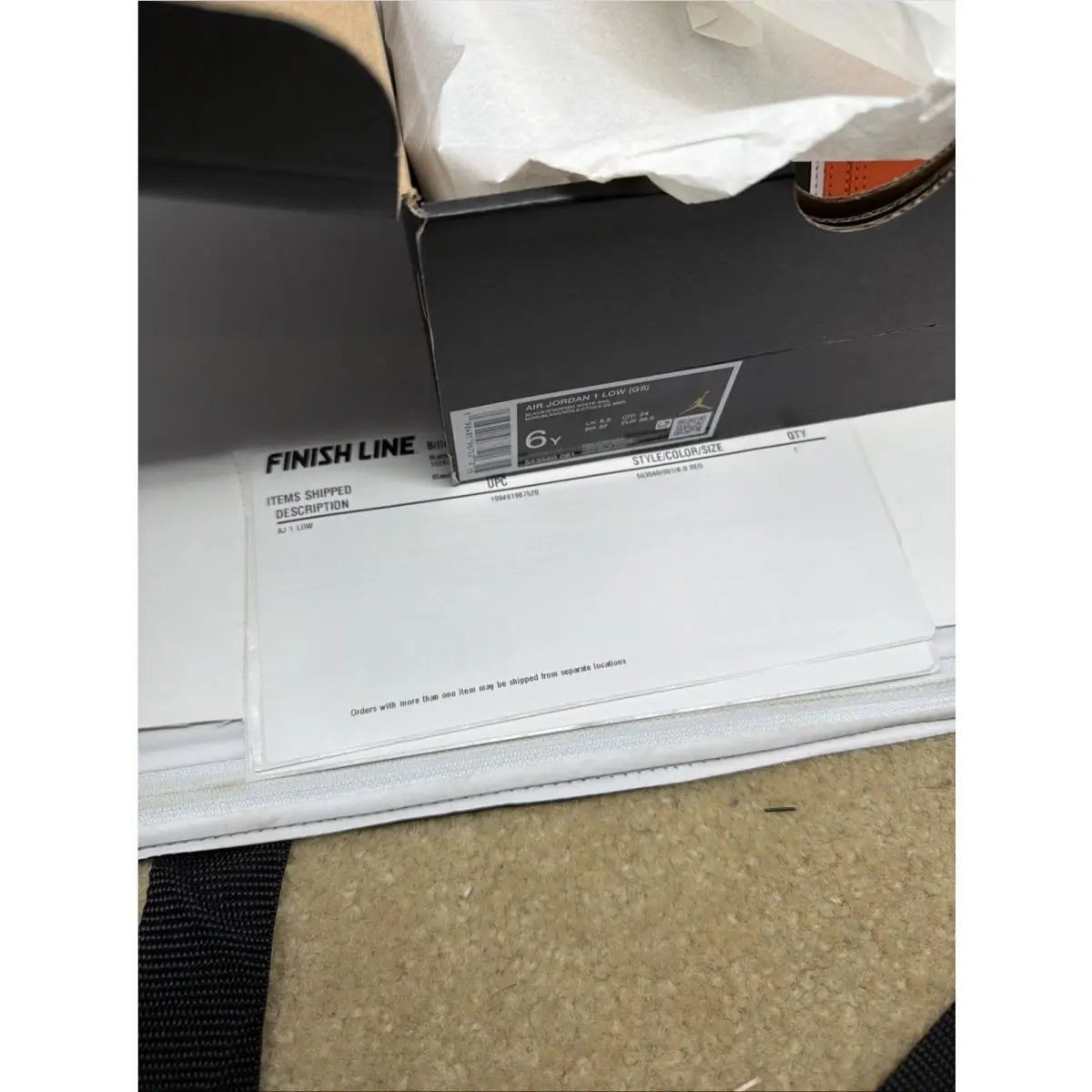 Nike shoes - Air Jordan 1 - Air - Black 5