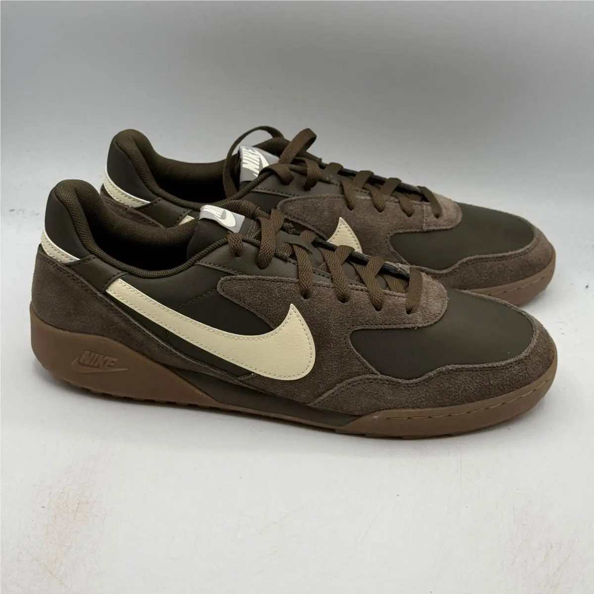 Nike Terra Manta Sde Sneakers Mens 12 Dark Hazel Coconut Milk Suede IB7254-201