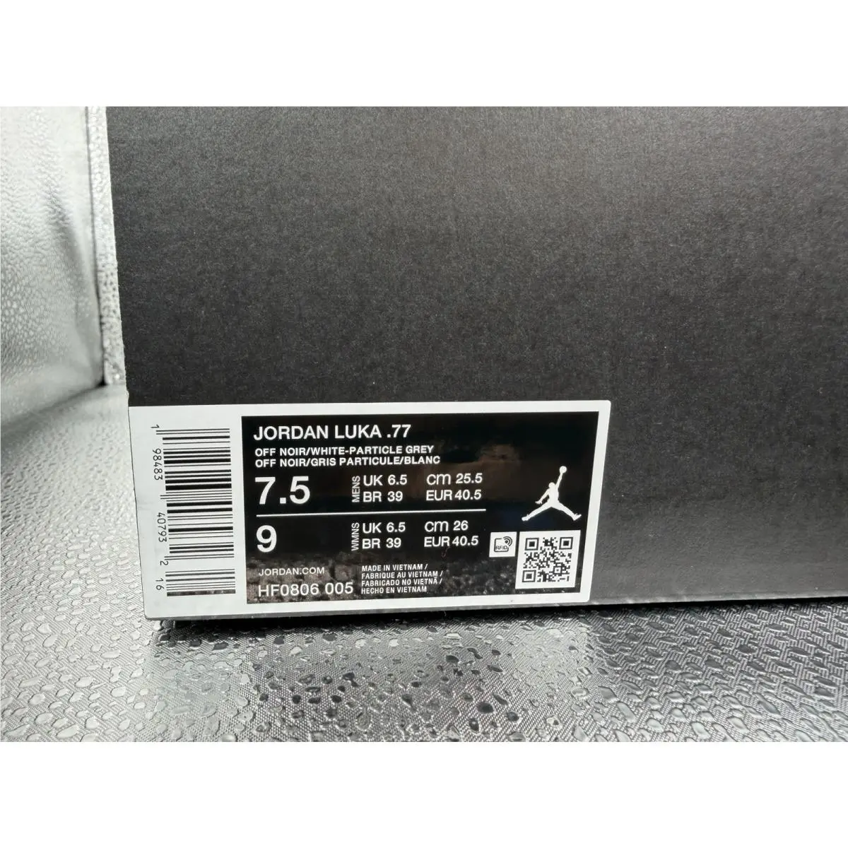 Nike shoes - Jordan Luka .77 - Luka - HF0806-005 - Off Noir/White-Particle Grey (UPC: 00198483407932) 0