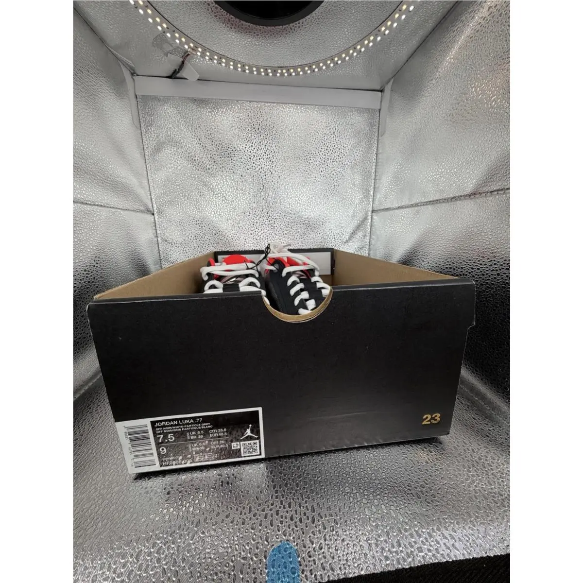 Nike shoes - Jordan Luka .77 - Luka - HF0806-005 - Off Noir/White-Particle Grey (UPC: 00198483407932) 1