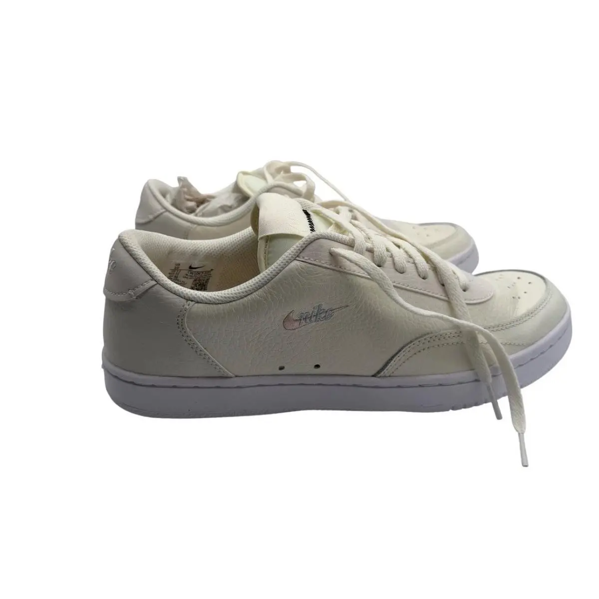 Court Vintage Premium Sail Cream Leather Sneakers CW1067-101 Womens 10 by Nike