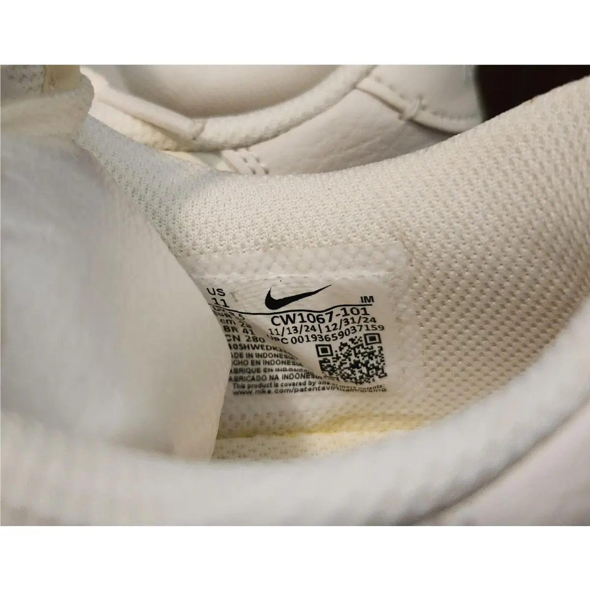 Nike shoes - Nike Court Vintage - Court Vintage - CW1067 101 - Ivory 7