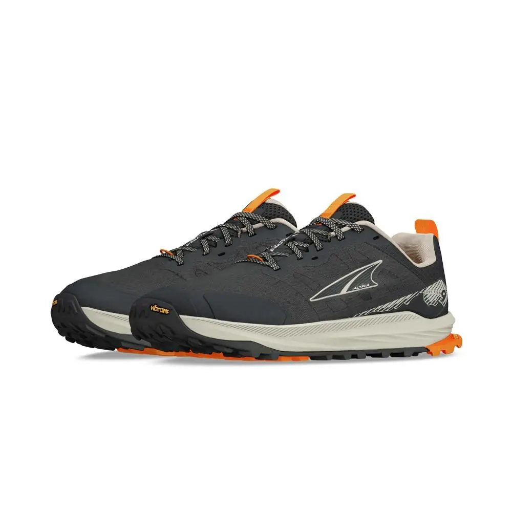 Altra Men`s Lone Peak 9+ Trail Running Shoes - 11.0 - Dark Shadow