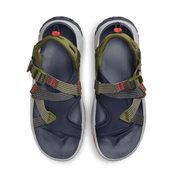 Mens Nike Oneonta Trail Sandals DJ6604-300 Rough Green Citron Size 13