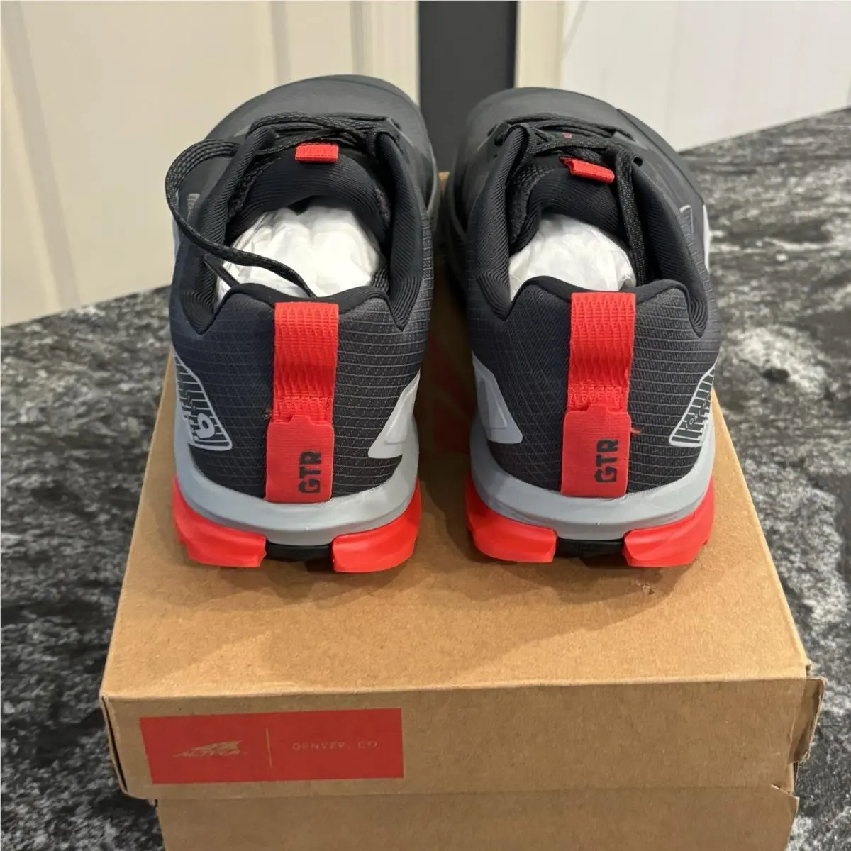 Altra shoes - Altra Lone Peak 9 - Lone Peak - ALOA85PH222 - Gray, Red, Black 1