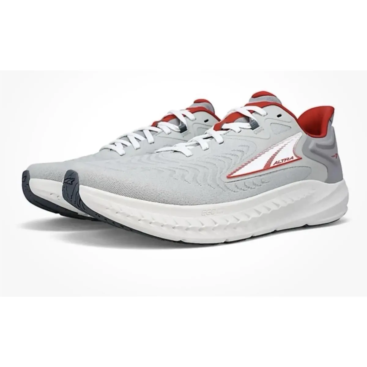 Men`s Altra Torin 7 Gray/red Running Shoe US Size 9 Wide