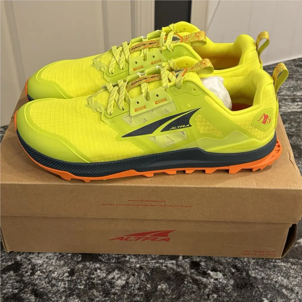 Altra shoes - Altra LONE PEAK 8 - LONE PEAK - ALOA85NC334-110 - Lime 0
