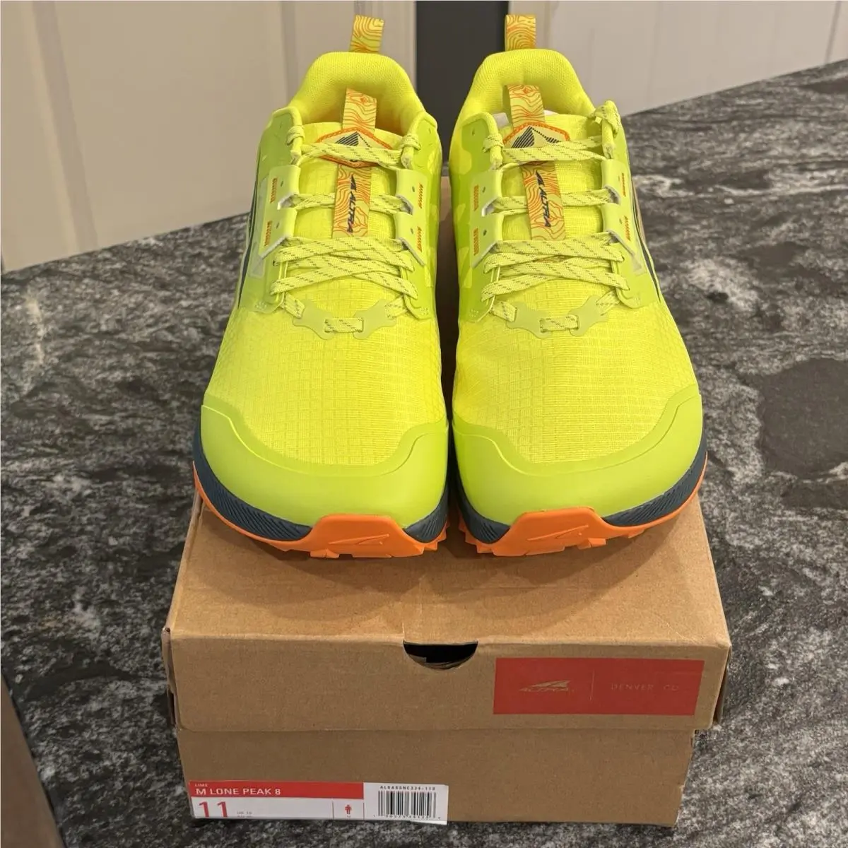 Altra shoes - Altra LONE PEAK 8 - LONE PEAK - ALOA85NC334-110 - Lime 1