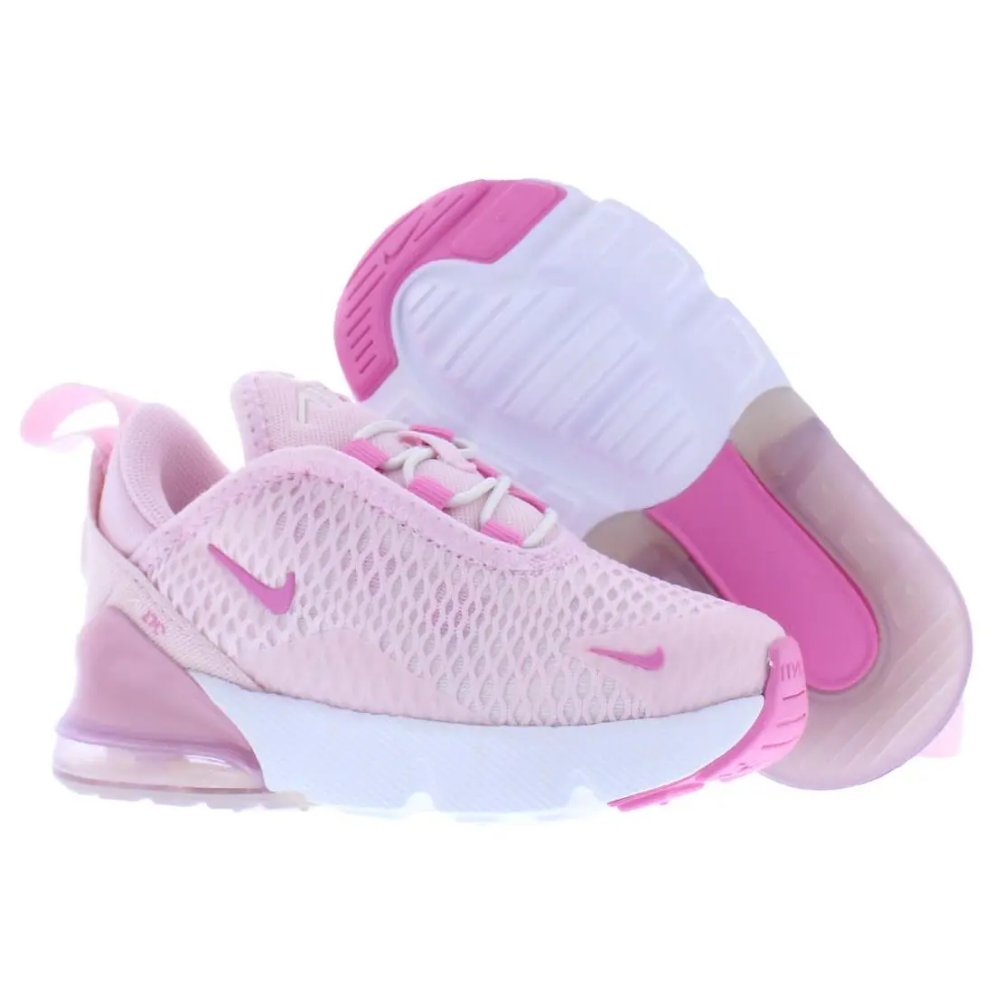 Nike Air Max 270 Infant/toddler Shoes Size 5 Color: Pink Foam/summit