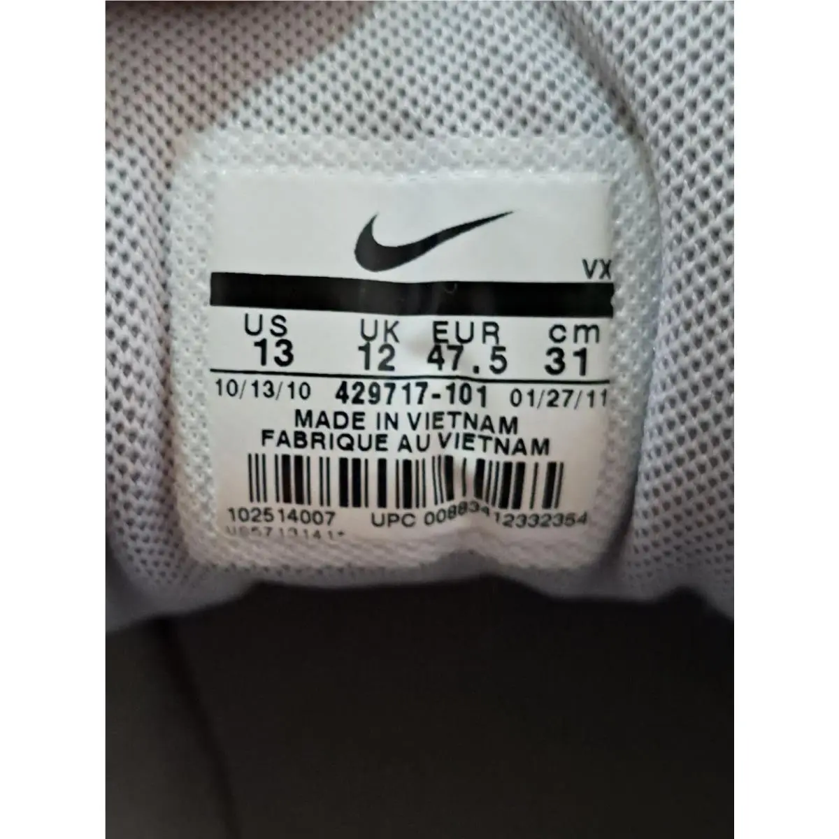 Nike shoes - Nike Air Court - Air Court - 429717 - White 9