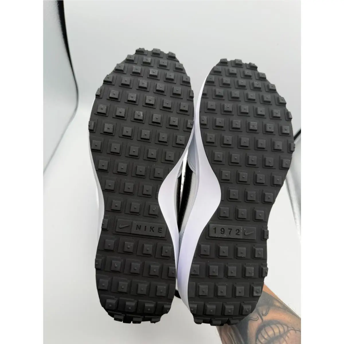 Nike shoes - Nike Waffle Debut - Waffle Debut - DV0743-101 - White, Manufacturer: Summit White/Picante Red/Pure Platinum/Black (UPC: 00196608050148) 4