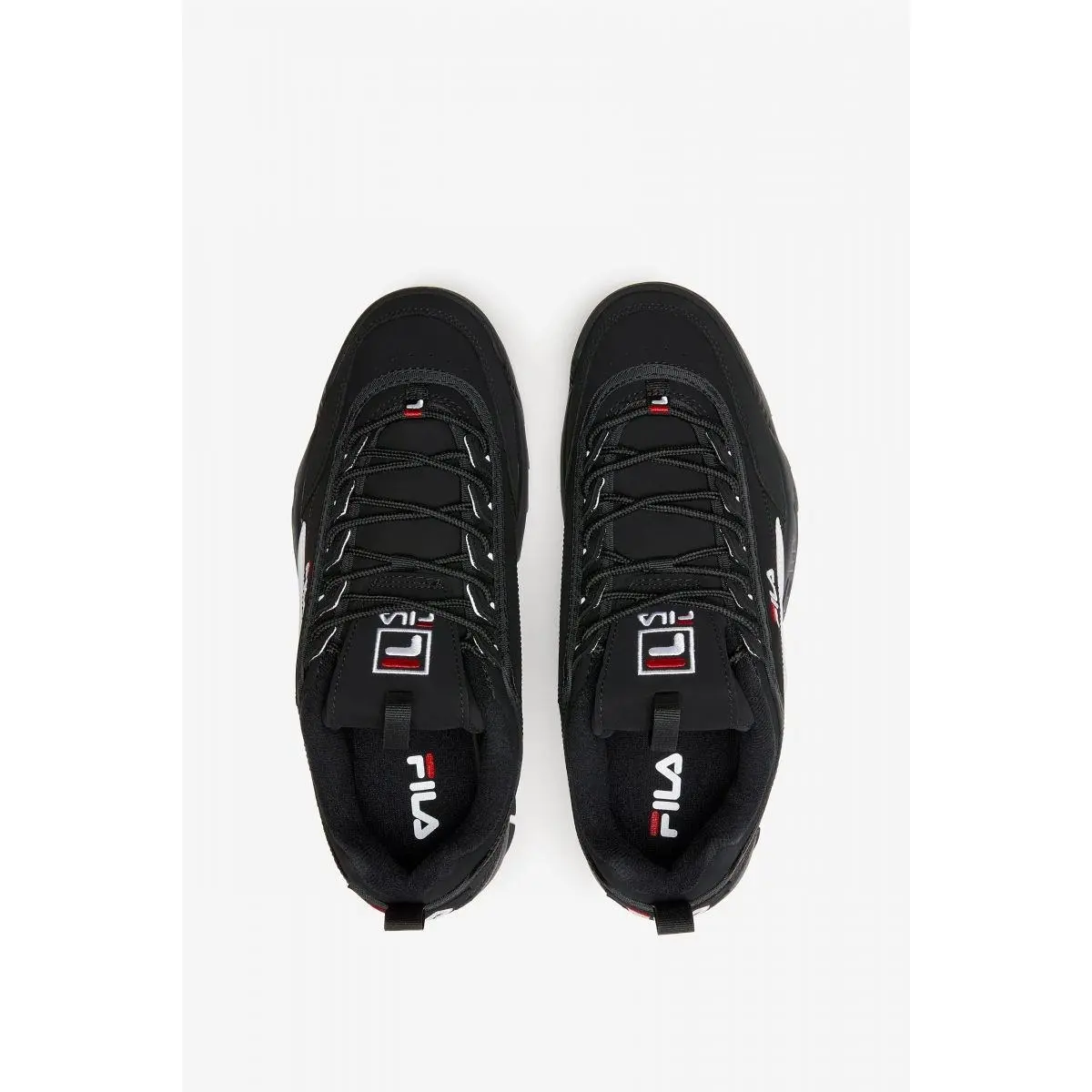 Fila shoes - BLACK/WHITE/RED 4