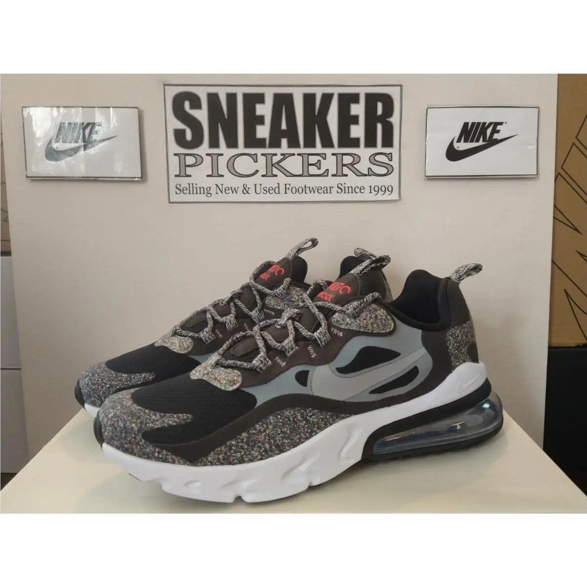 Nike shoes - Nike Air Max 270 React - Black 9