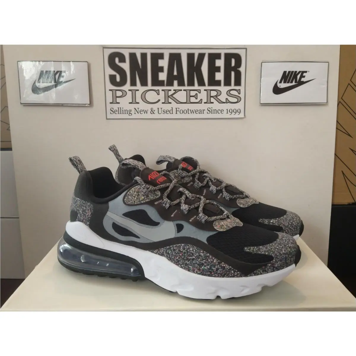 Nike shoes - Nike Air Max 270 React - Black 2