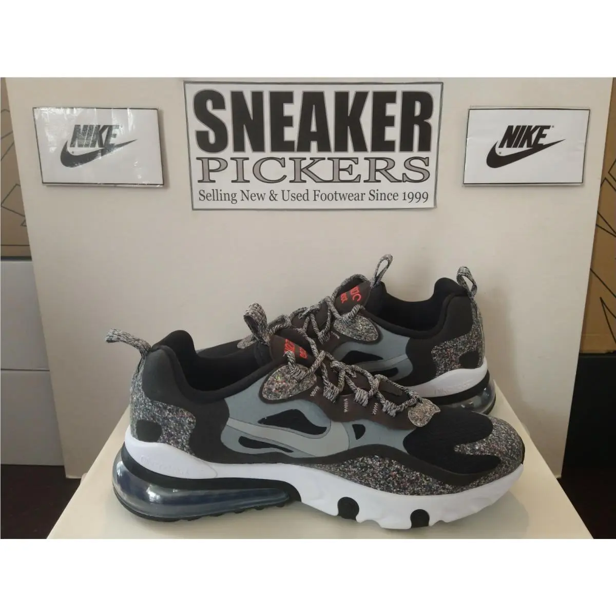 Nike shoes - Nike Air Max 270 React - Black 7