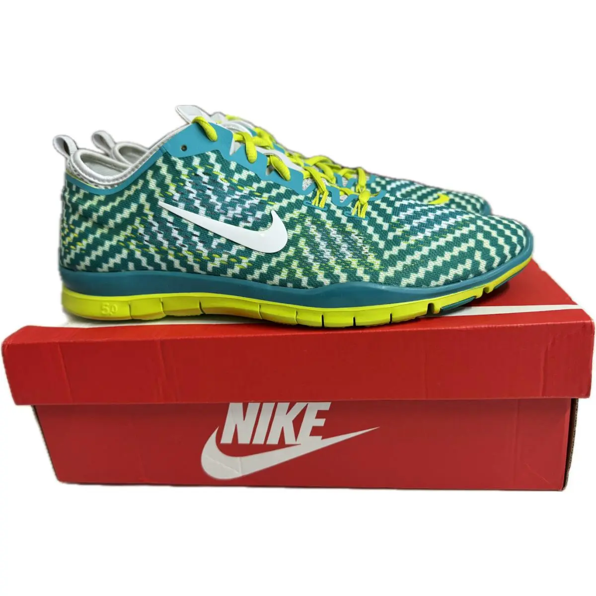 Nike Women`s Free 5.0 TR Fit 4 Prt Training Running Shoes Size 11.5 629832-302