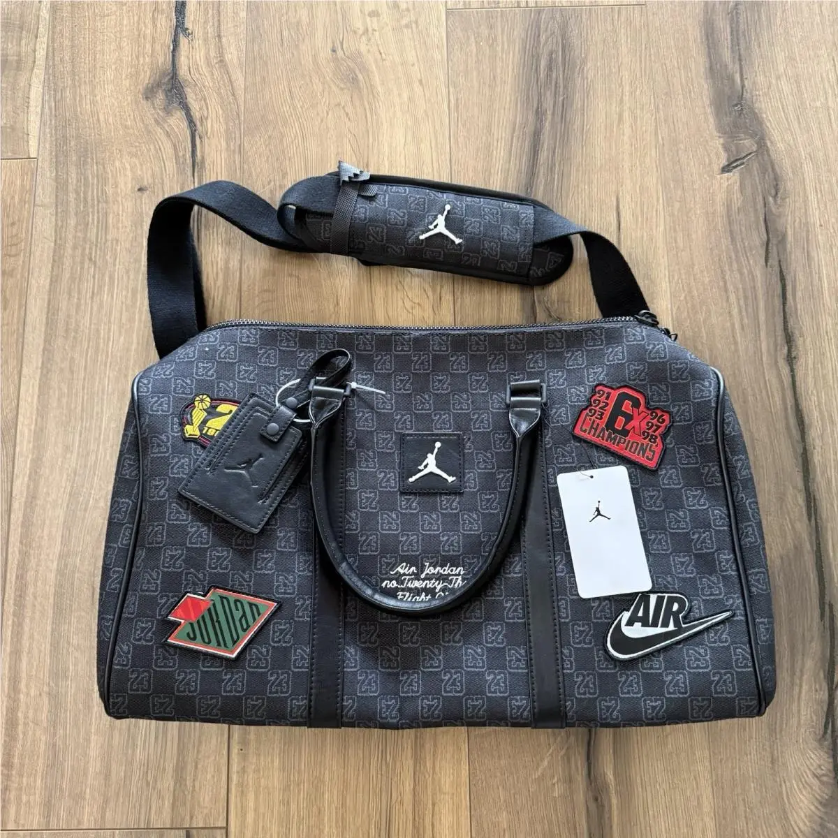 Jordan Monogram Champion Luxury 25L Duffle Bag MM9157-023 Size Medium by Nike
