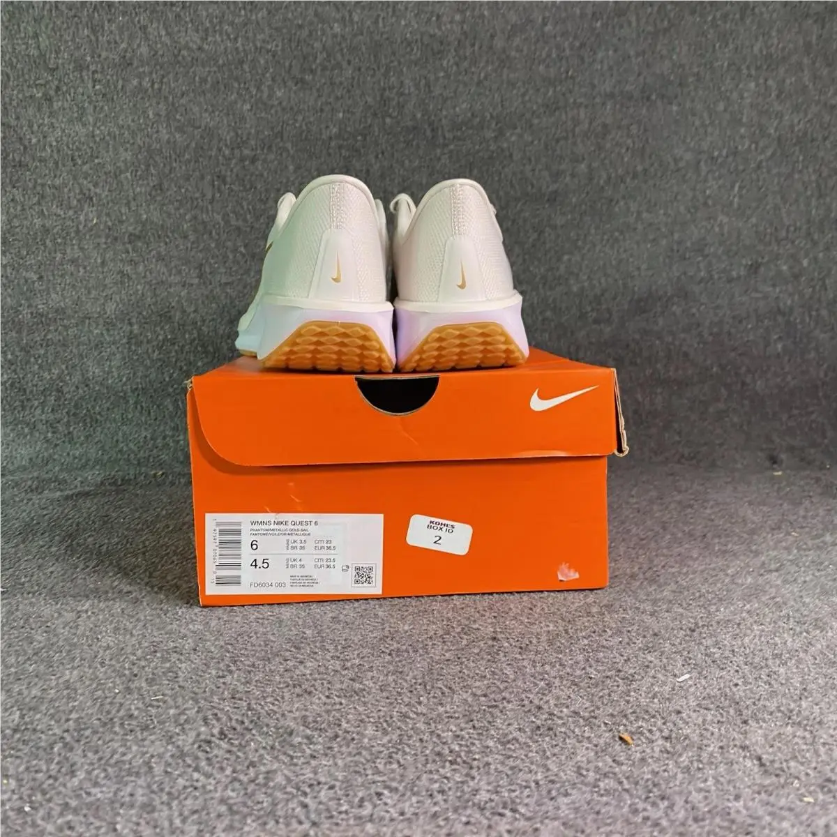 Nike shoes - Nike Quest 6 - Quest - White 2
