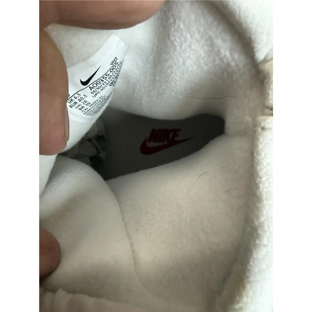 Nike shoes - Nike Tanjun High Rise - Tanjun High Rise - AO0355 - Phantom Red Sand (UPC: 193151581006) 1