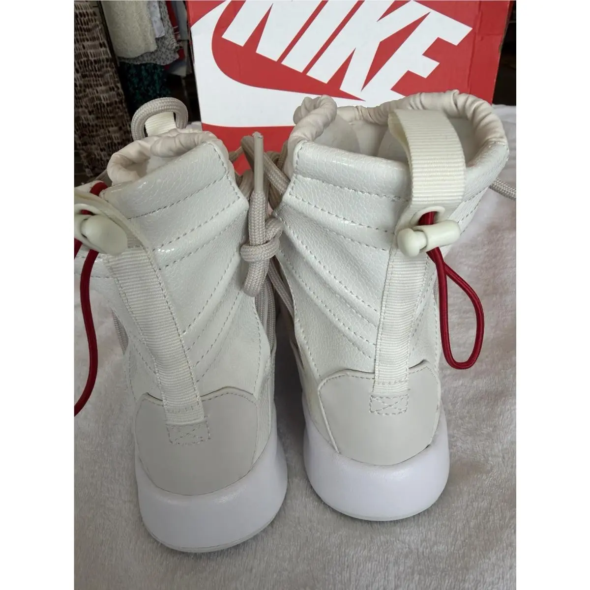 Nike shoes - Nike Tanjun High Rise - Tanjun High Rise - AO0355 - Phantom Red Sand (UPC: 193151581006) 3