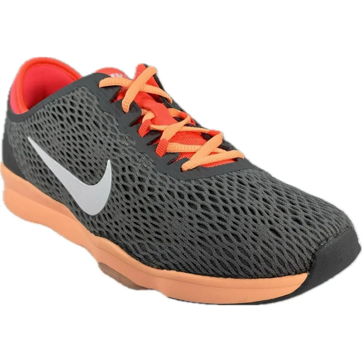 Nike Women`s Zoom Fit Cool Gray Running Shoes Size 8.5 704658-005
