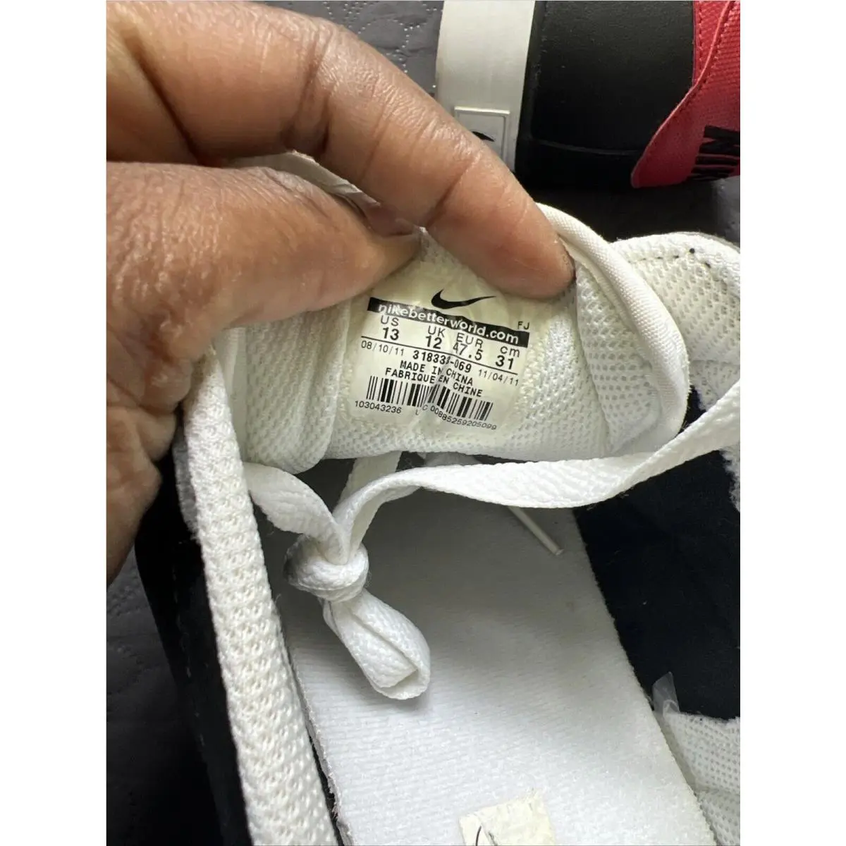 Nike shoes - Nike Sweet Classic - Sweet Classic - 318333-069 - Black, Manufacturer: Black/Varsity Red/Anthracite/White 8