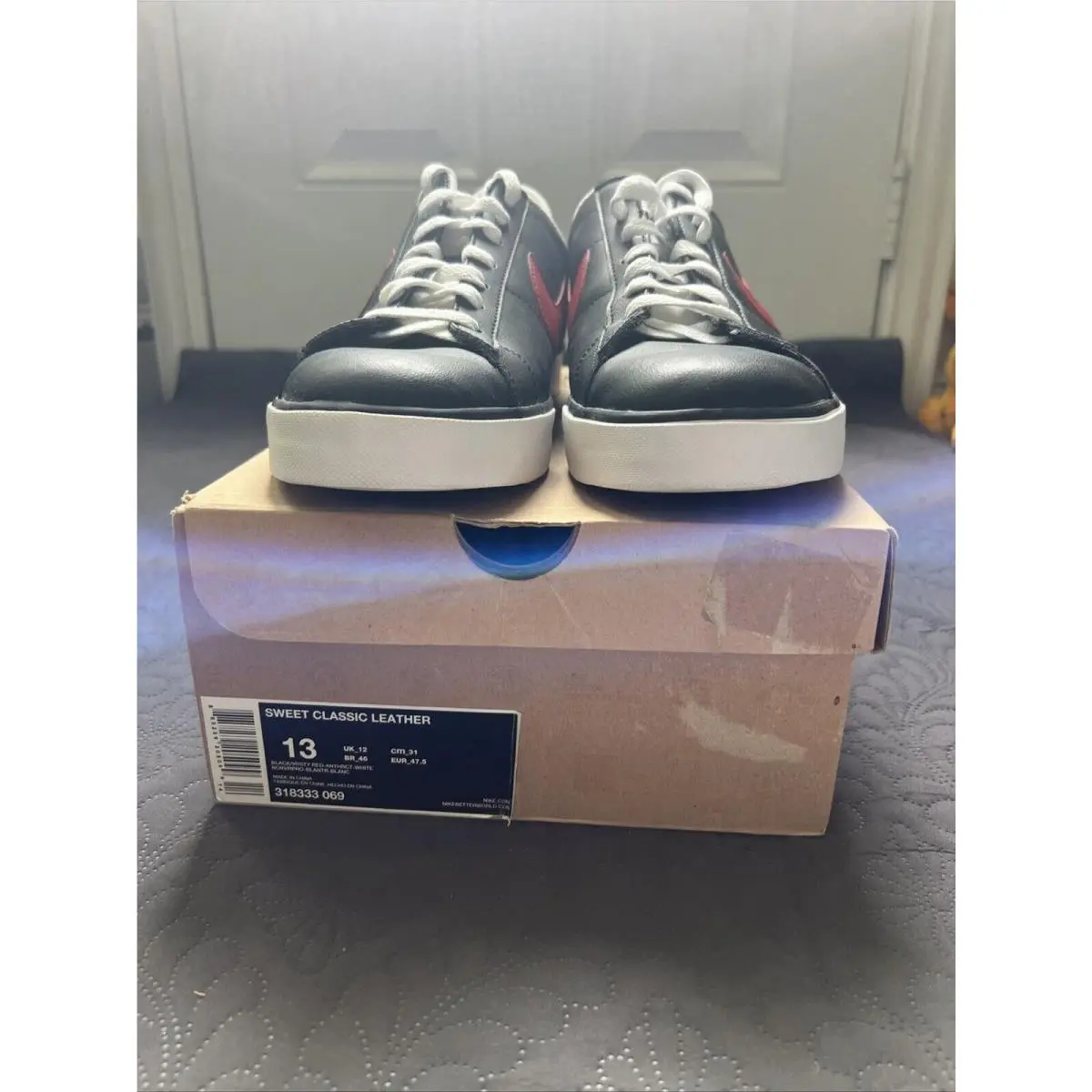 Nike shoes - Nike Sweet Classic - Sweet Classic - 318333-069 - Black, Manufacturer: Black/Varsity Red/Anthracite/White 1
